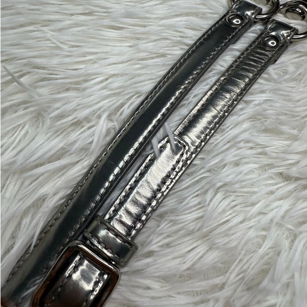 Patent Leather Silver Replacement Strap - image 7